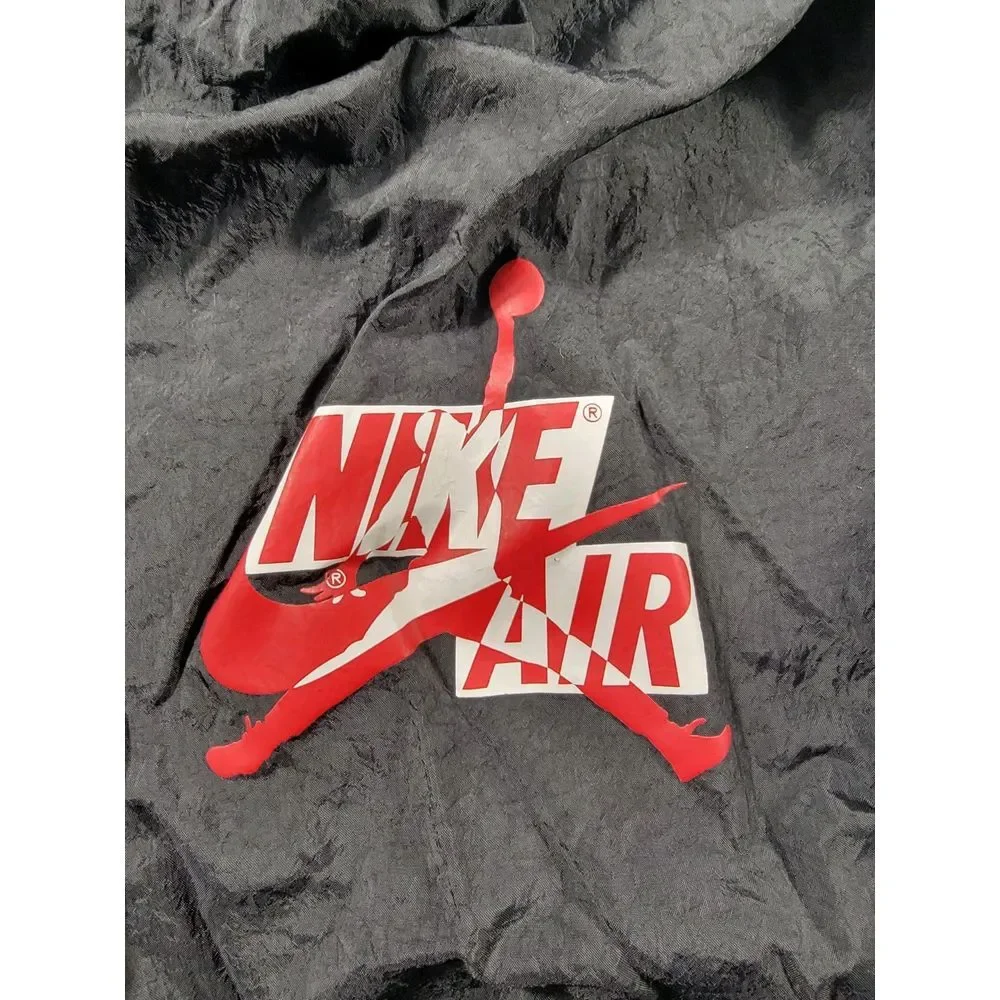 Jordan Nike Air Jumpman Classics Hooded Windbreaker Mesh Lined‎ Spell Out